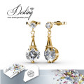 Destiny Jewellery Crystal From Swarovski Paris Set Pendant and Earrings